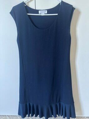 Velvet by Graham and Spencer Navy Blue Dress Size XS